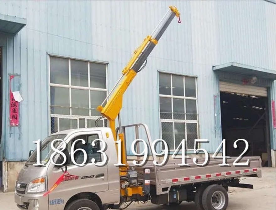 若羌县随车吊机吊水泥220v移动吊机随车吊机那里有货车安装液压吊机小型车载